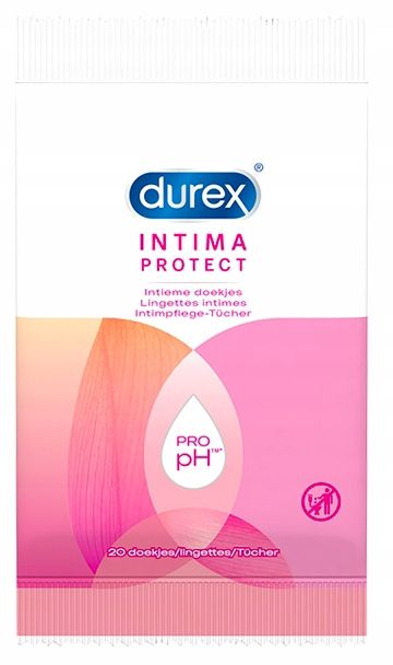 Chusteczki Durex Intima Protect 20 Szt.