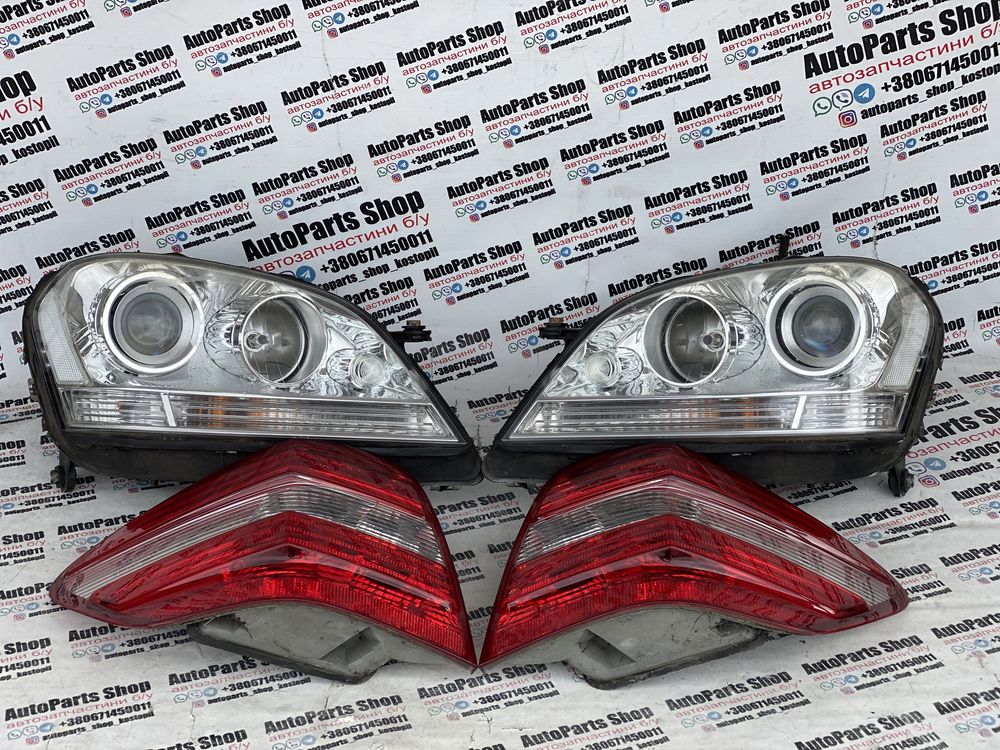 Фара ML 164 Mercedes w164 ML фари МЛ галоген оптика фары фонарь фонар