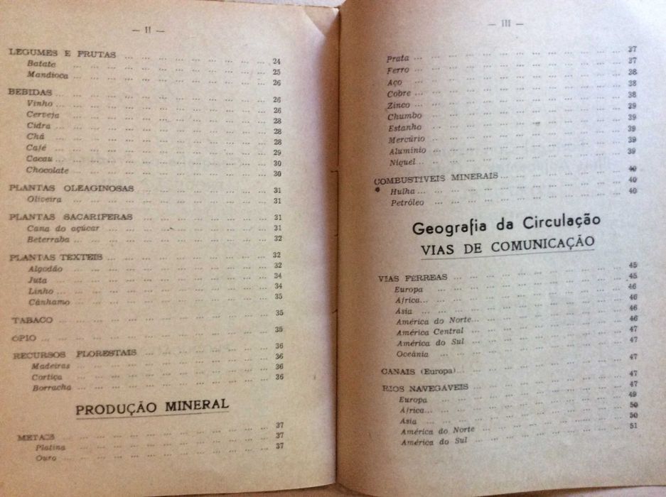 Apontamentos  de geografia económica. Por F. L. Navarro, 1942