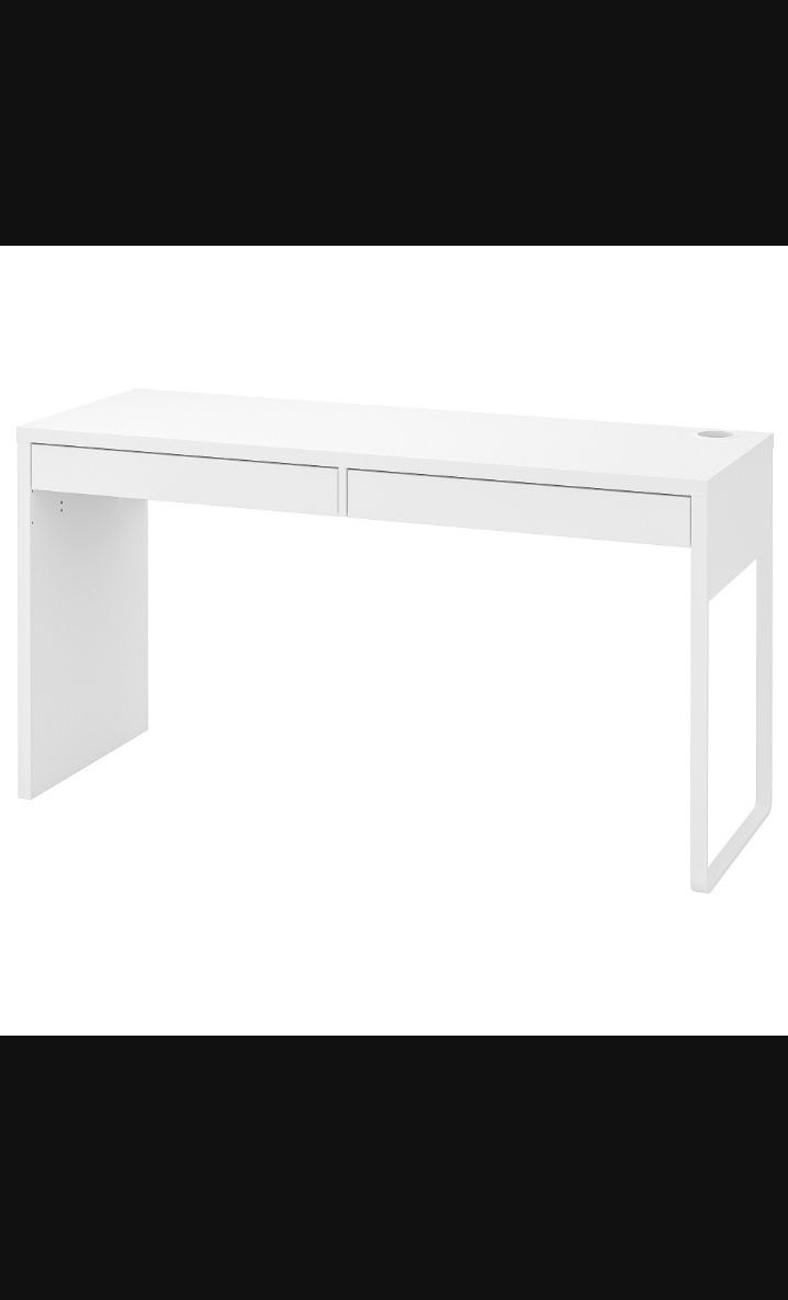 Biurko białe Ikea Micke
