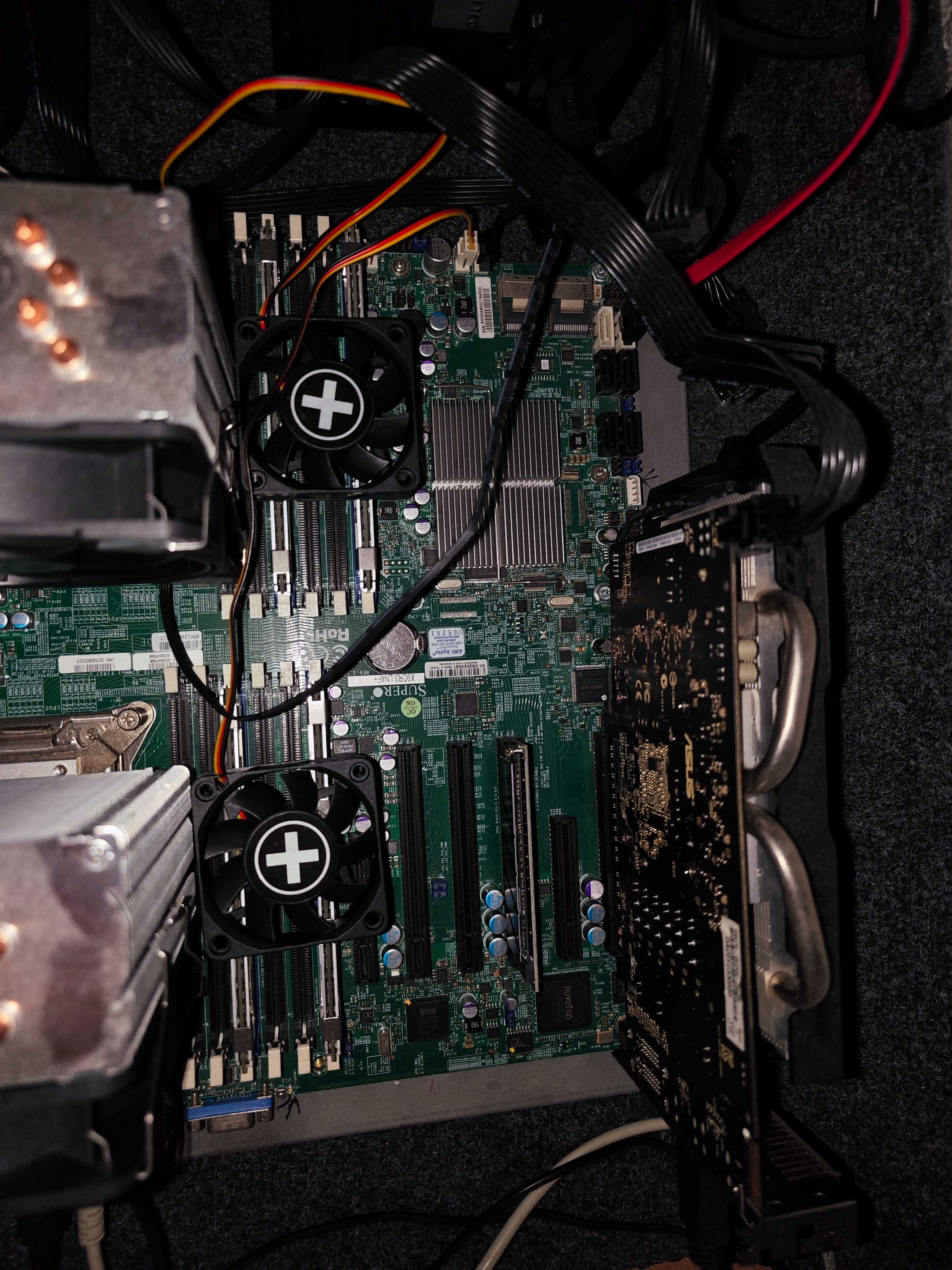 Сервер Supermicro X9DR3-LN4F+ | 2× Xeon E5-2690 v1 | 256 ГБ ECC DDR3