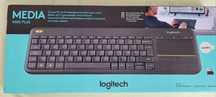 Klawiatura bezprzewodowa Logitech K400 plus