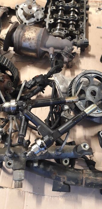 Silnik części 1,7 CDTI Isuzu Opel Meriva A wtryski , głowica , wałki