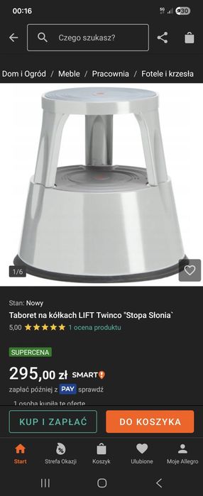 Krzesło stacjonarne