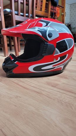 Kask motocyklowy Cross