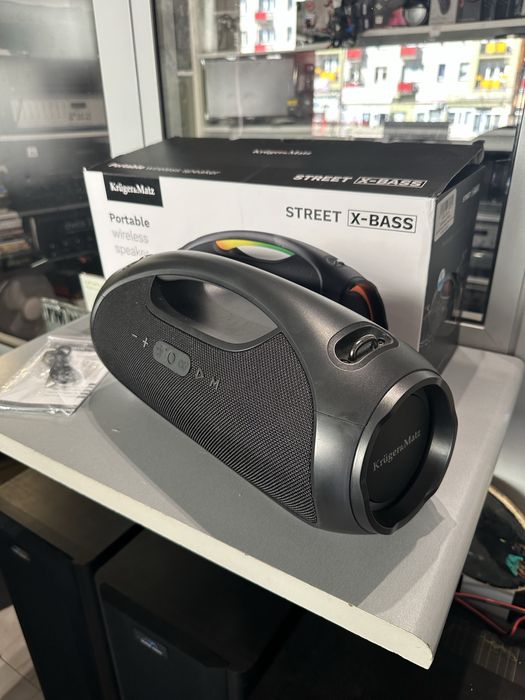 Głośnik przenośny Kruger&Matz Street X Bass nieużywany z paragonem