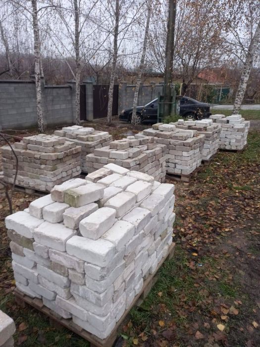 Продається кирпич, цегла силікатна б/у
