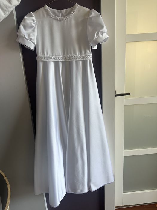 Sukienka do Komunii, Bamax 10A, z dodatkami. d:112cm