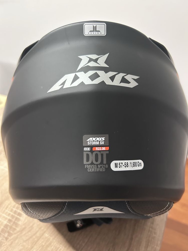 Capacete moto AXXIS Storm SV