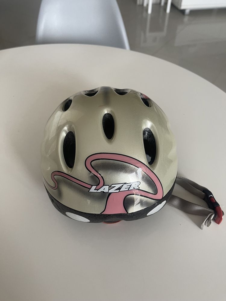 Kask dziecięcy rowerowy hulajnoga myszka