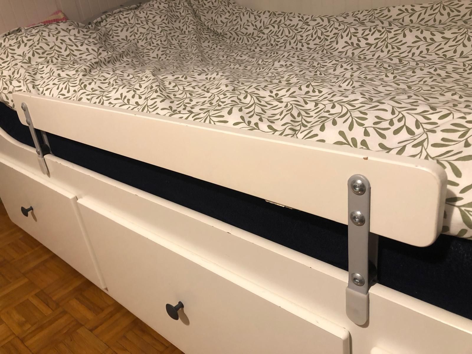 Barierka ochronna do łóżka dla dziecka ikea