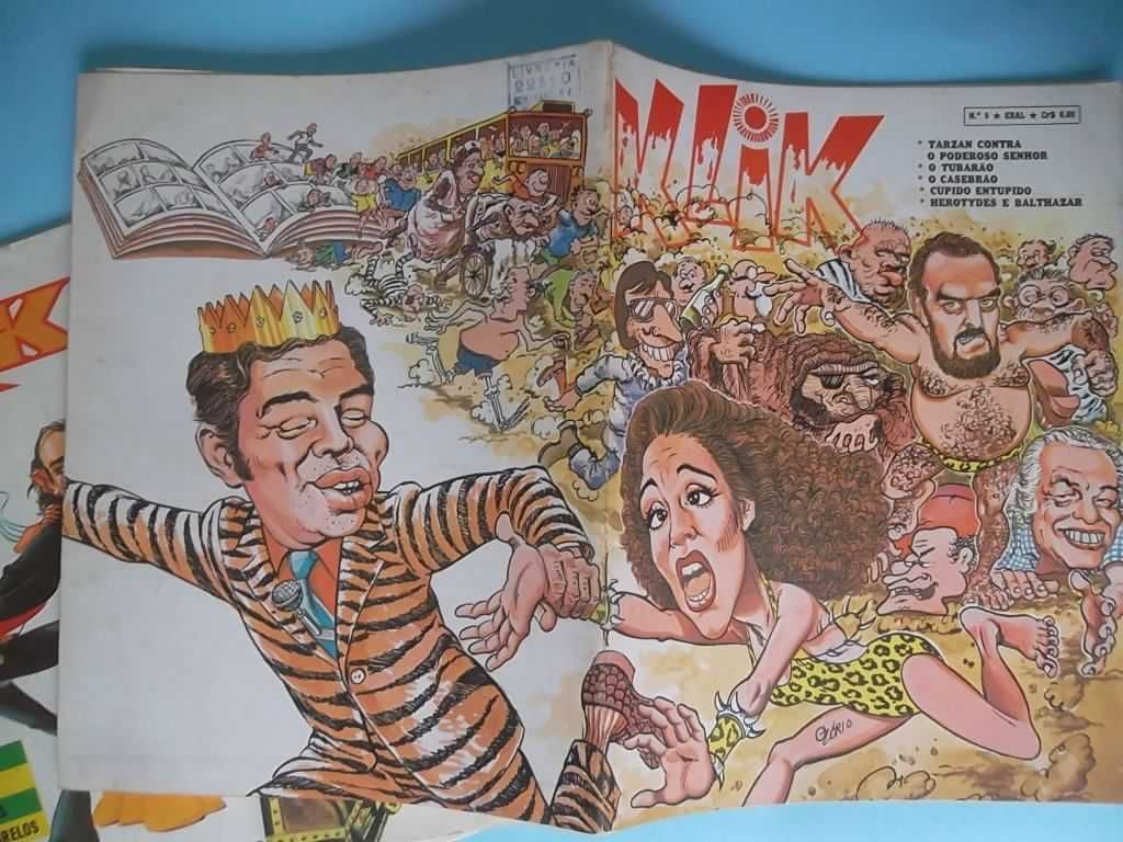 "KLIK" Revista de BD humorística da EBAL