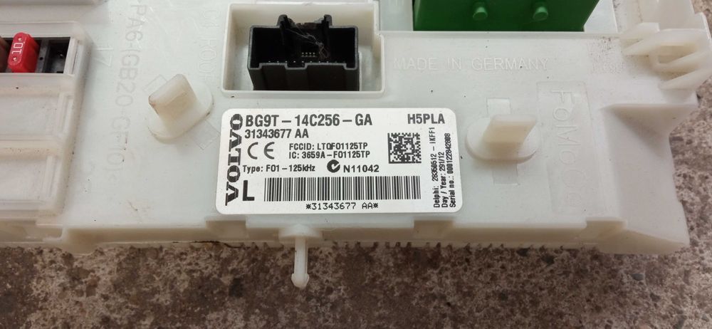 Moduł komfortu cem bsi volvo v60 s60 II D3 10-14r oryg. w bdb stan