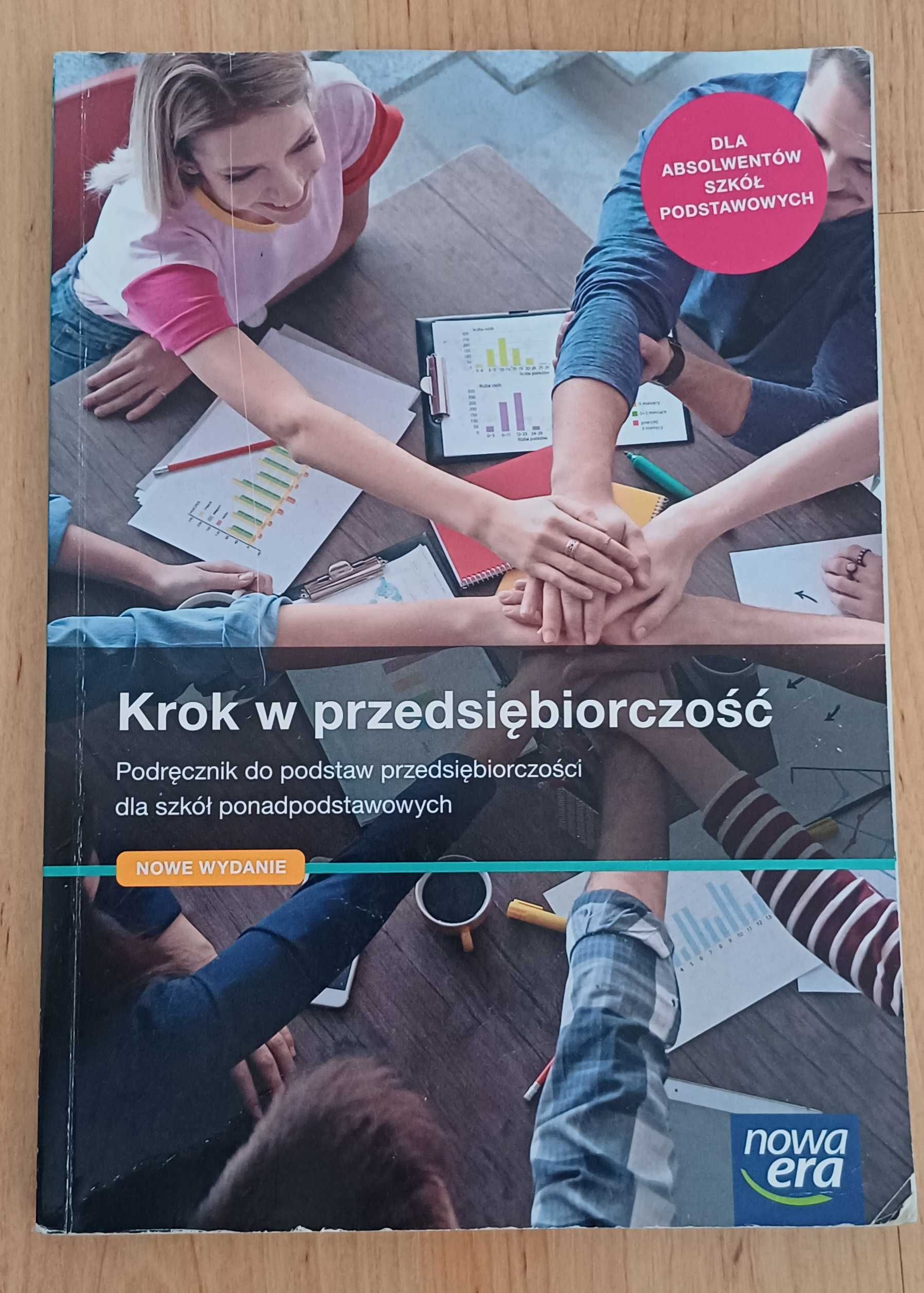 Krok w przedsiębiorczość podręcznik dla szkół ponadpodstawowych