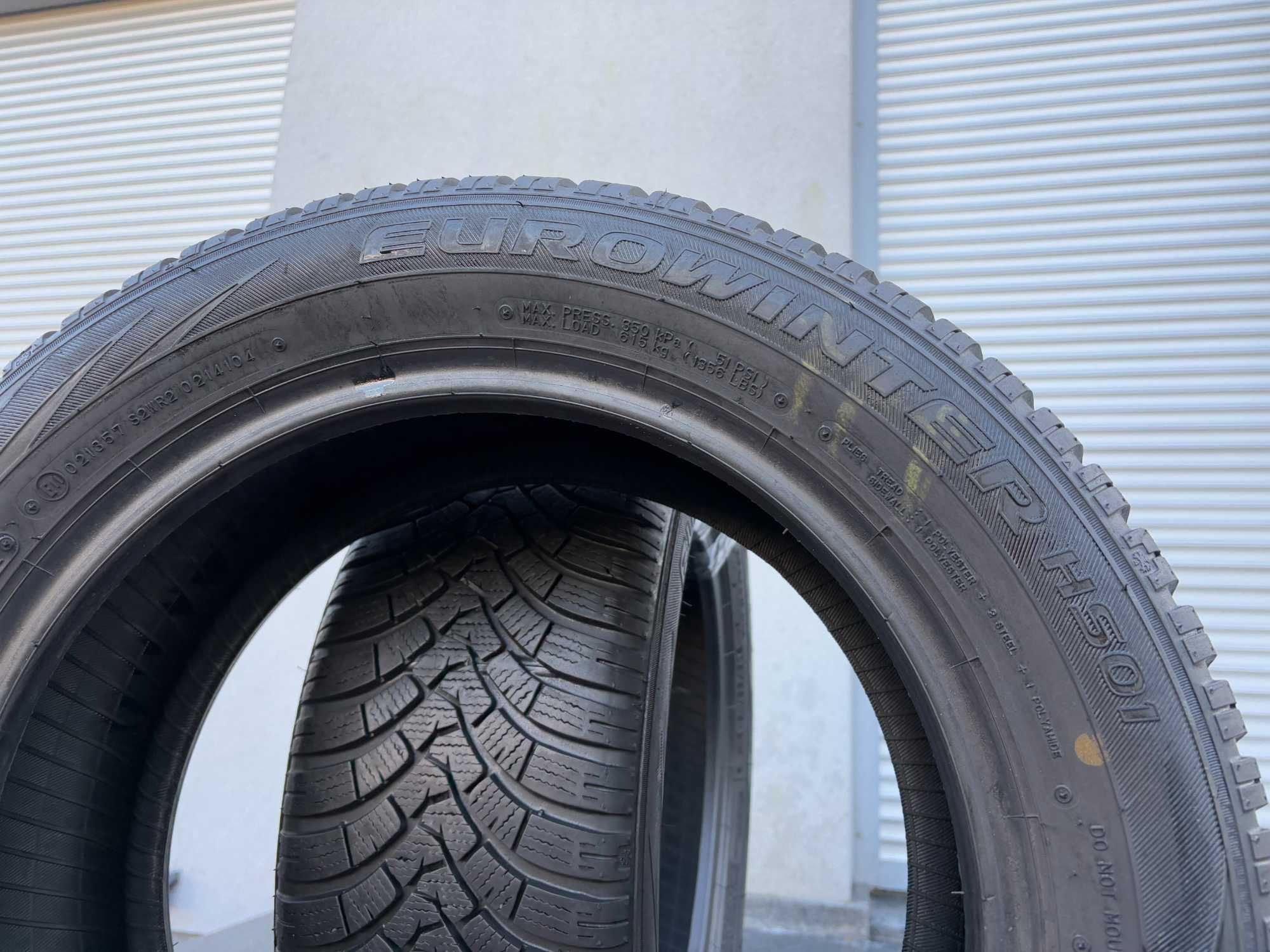2szt zimowe 205/55R16 Falken 8mm 2022r świetny stan! Z53 gwarancja