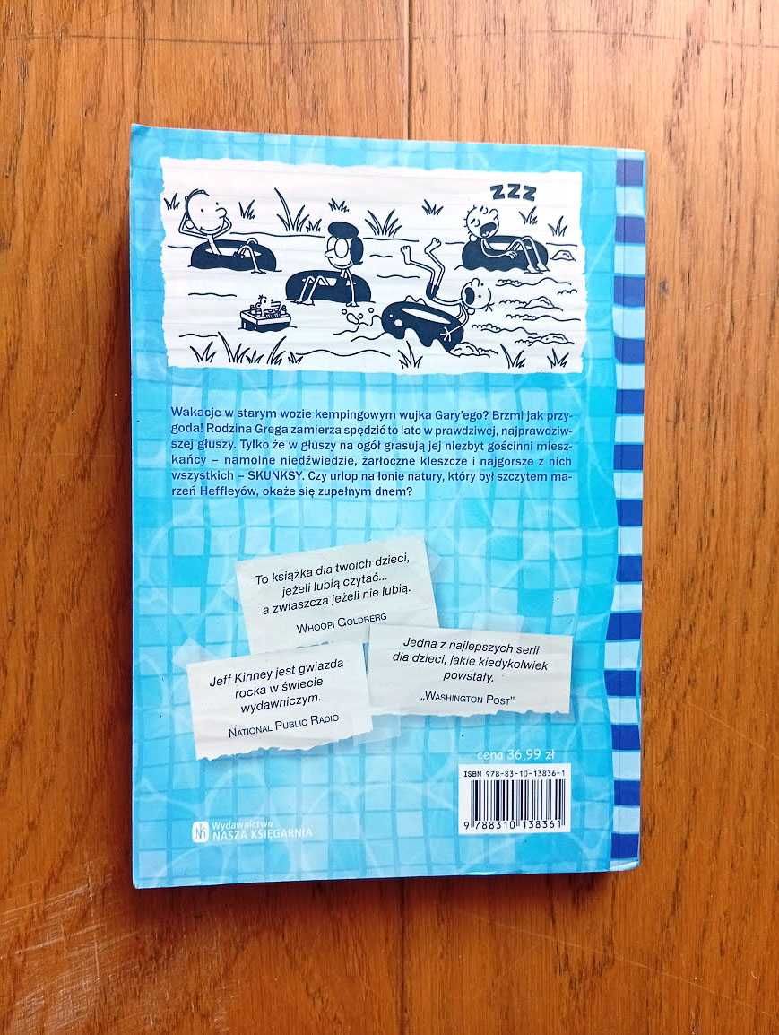 Jeff Kinney. Dziennik Cwaniaczka. Zupełne Dno