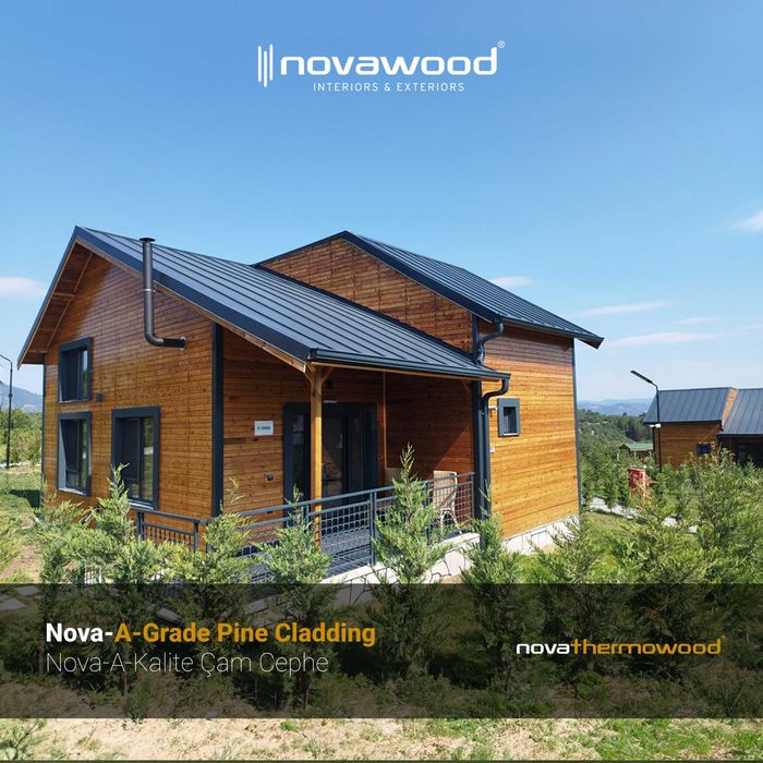 Фасадна дошка. Термодерево. Термососна Україна