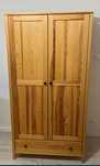 Mebel ubraniowy, drewniana sosnowa, sosna, lite drewno