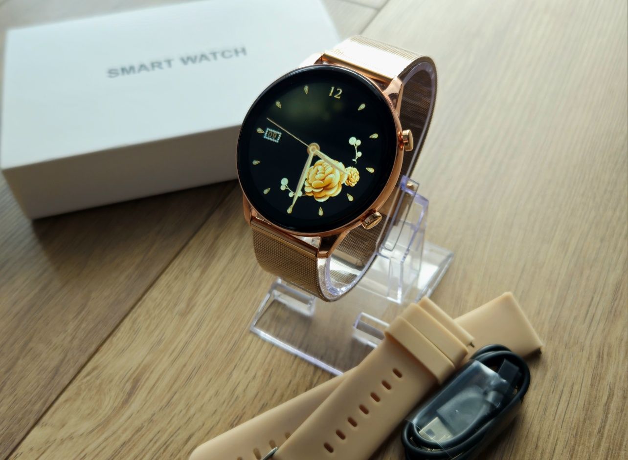 Stylowy Smartwatch- Funkcjonalny Zegarek