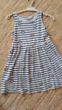 Sukienka bawełniana H&M  122
Stan idealny, raz założona