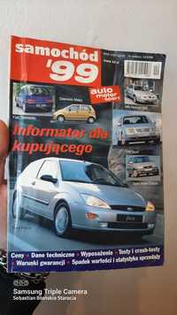 Katalog motoryzacyjny auto motor sport Samochód 99 informator vintage