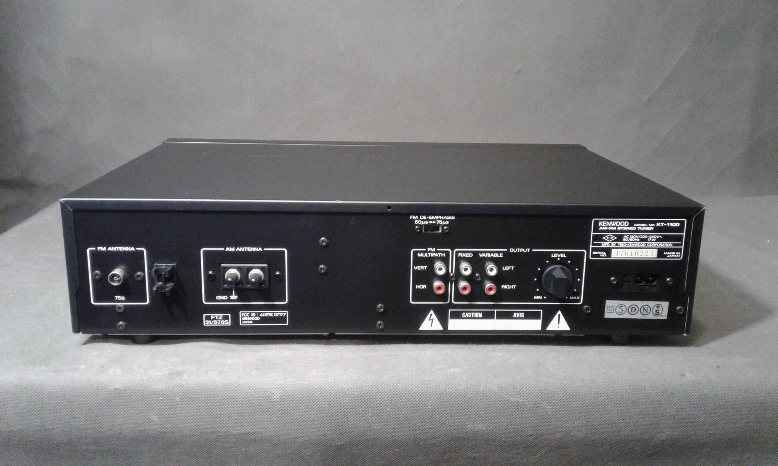 KENWOOD KT-1100,tuner radiowy stereo