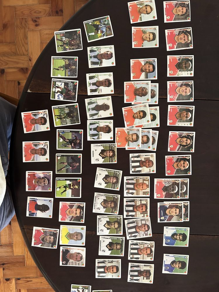 Colecão Cromos Panini Epoca Futebol 01-02