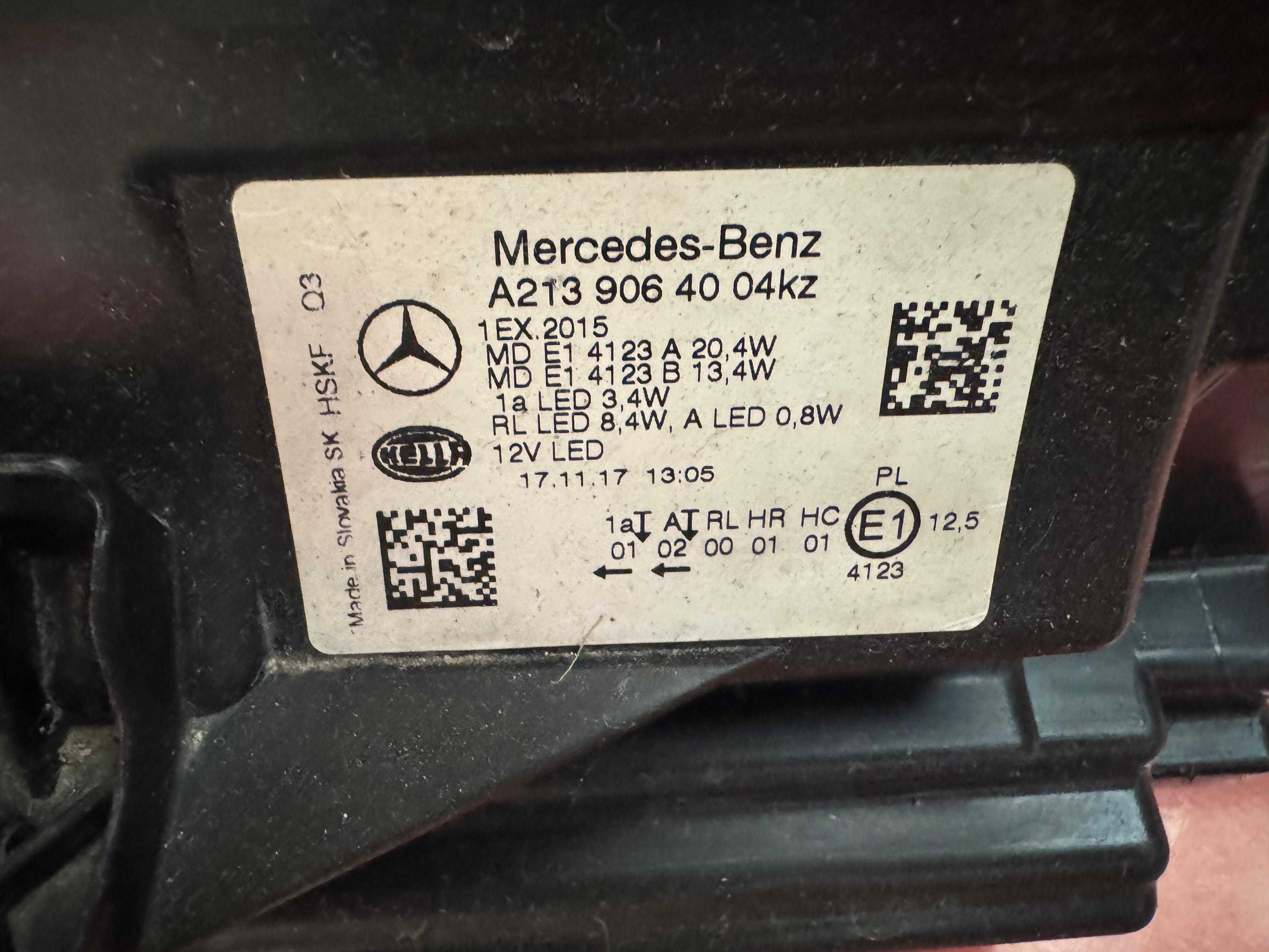 Farol LED original Mercedes E-Class W213 lado direito A213906