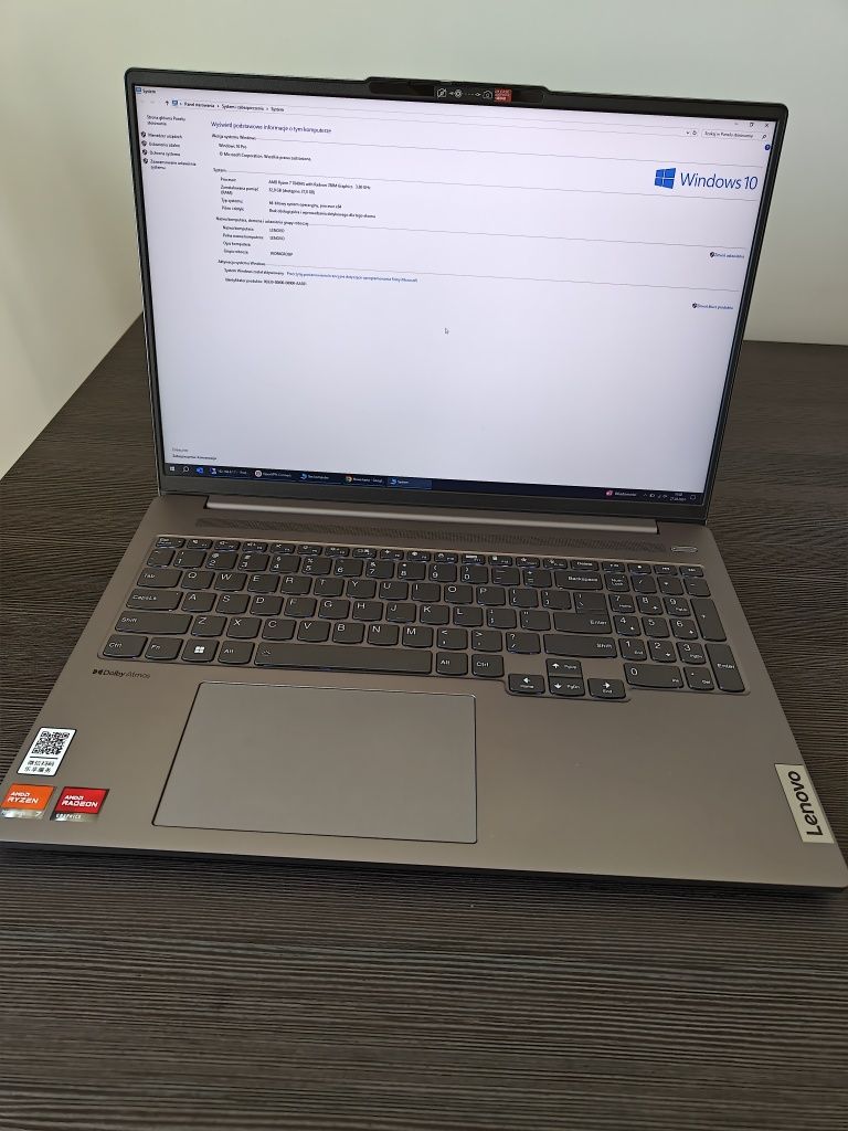 Lenovo XiaoXin Pro 16 2023 (IdeaPad 5 Pro) AMD 7840HS 32GB DDR5 1TB