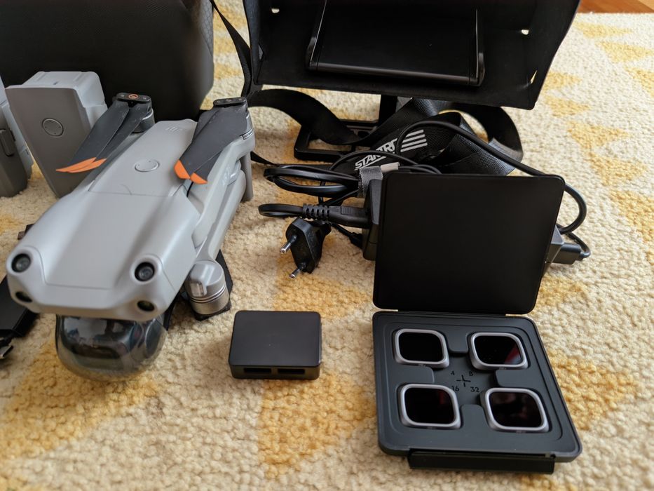 DJI AIR 2S com 4 baterias mais extras