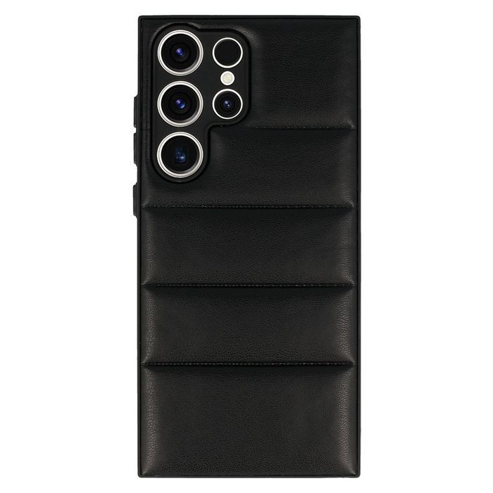 Leather 3D Case Do Samsung Galaxy S23 Ultra Wzór 2 Czarny