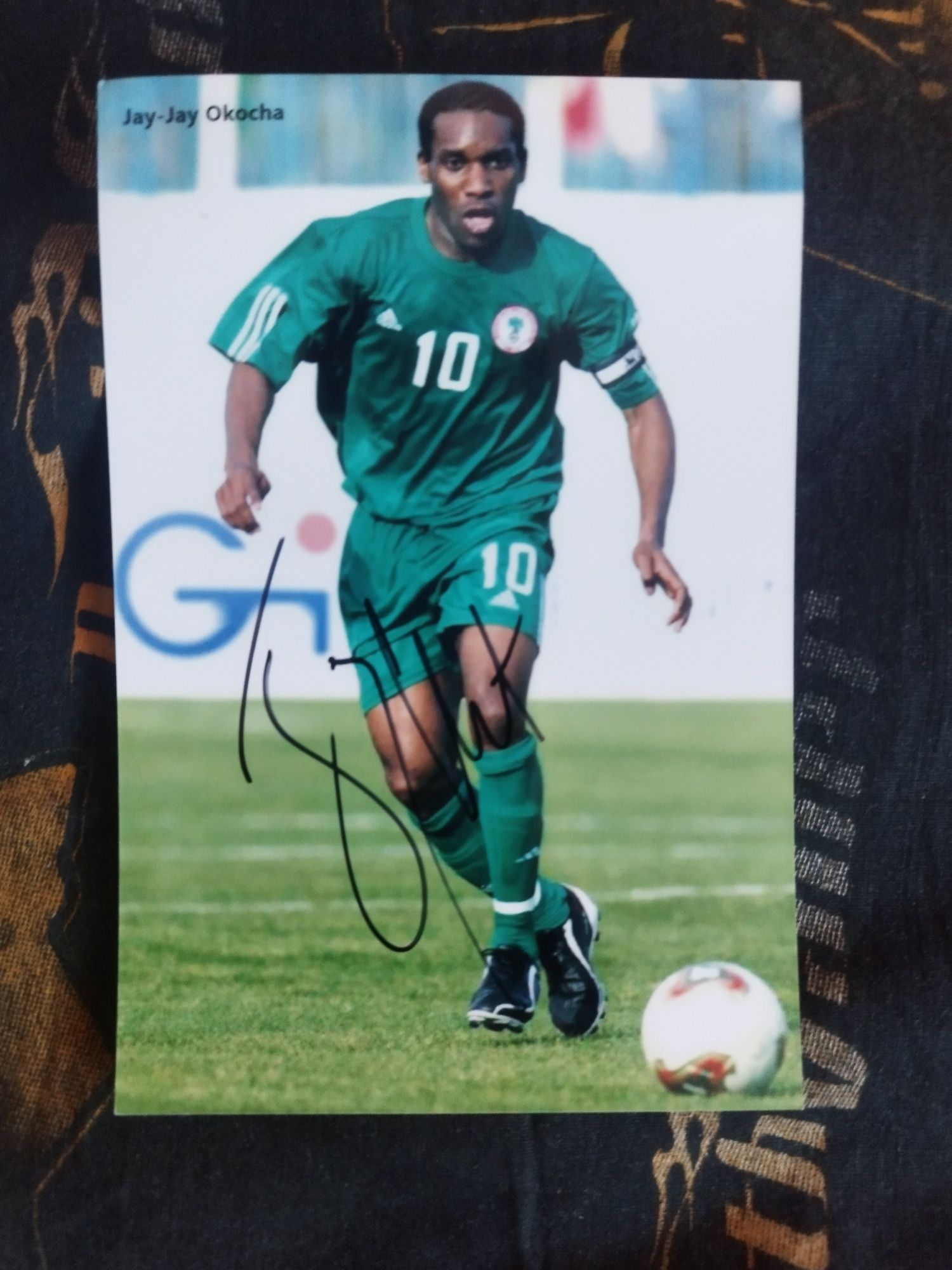 Jay-Jay Okocha autograf