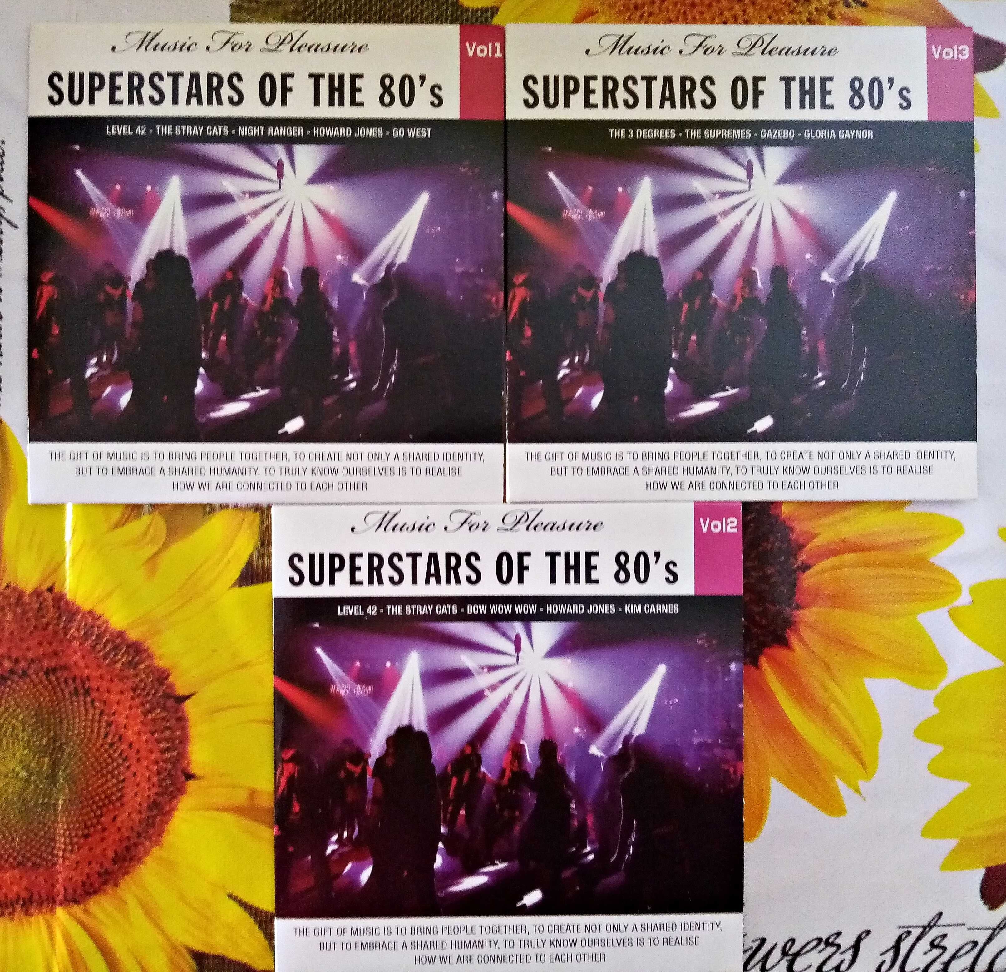 Cd - Superstars Of The 80's 2009 - 3 cds = 10 euros