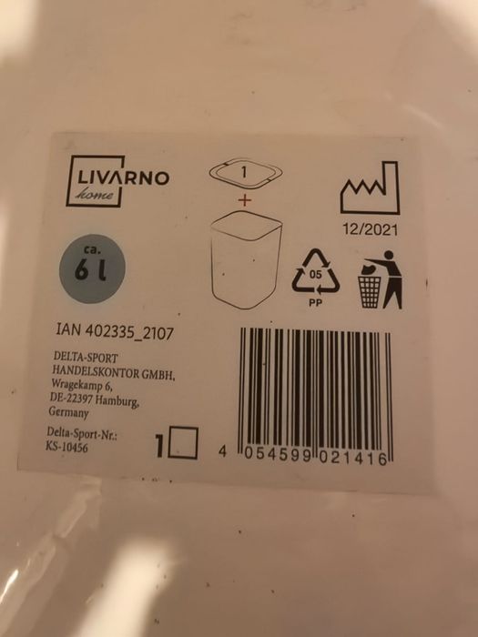 Mały kosz na śmieci #Livarno Home