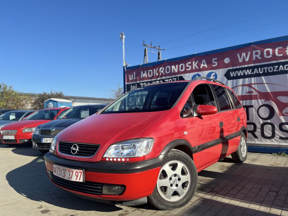Opel Zafira 1.8 Benzyna//7- Osobowy//AUTOMAT//Alufelgi//Zamiana