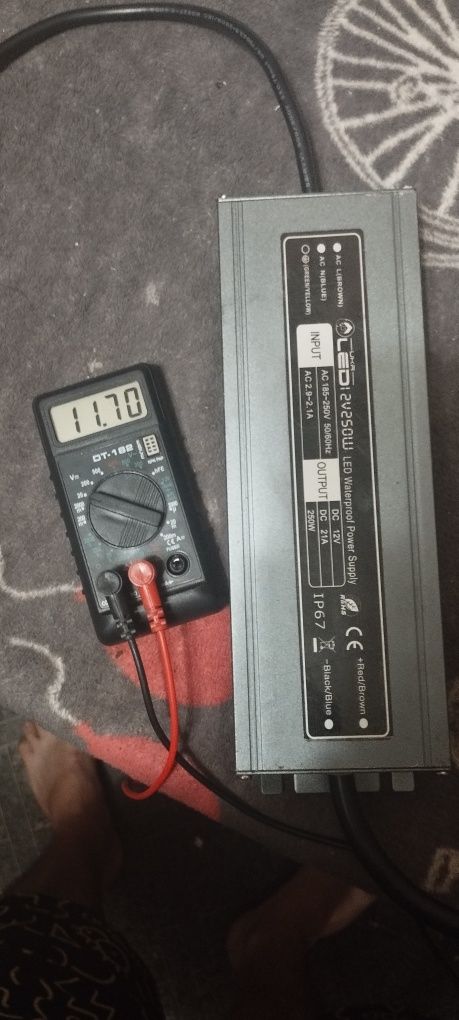 UkrLed 12v250w Led waterproof power supply