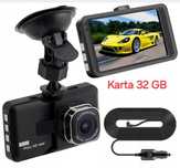 Kamera samochodowa wideorejestrator plus karta 32 GB