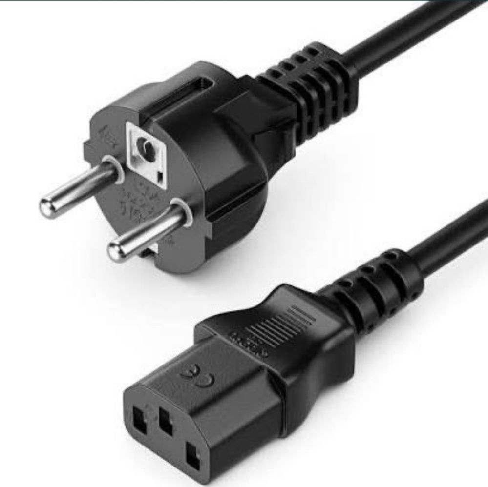 Kabel zasilający do monitora, UPS, liczarki, komputera Transport grati
