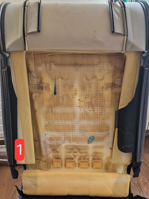 Gąbka, Siedzisko , oparcie .megane 3