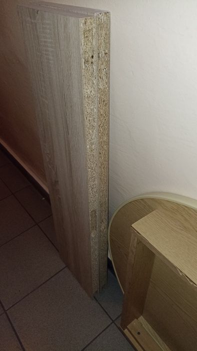 Półka wisząca dwie sztuki skrócone