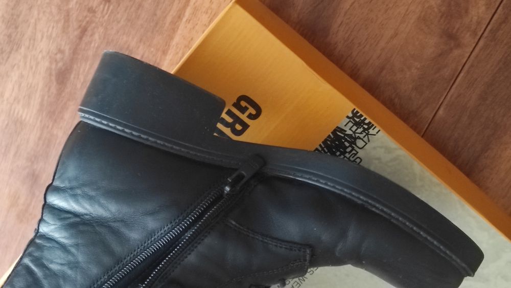 Ботинки, натуральна шкіра, розмір 38 виробник Терція, холодна осінь