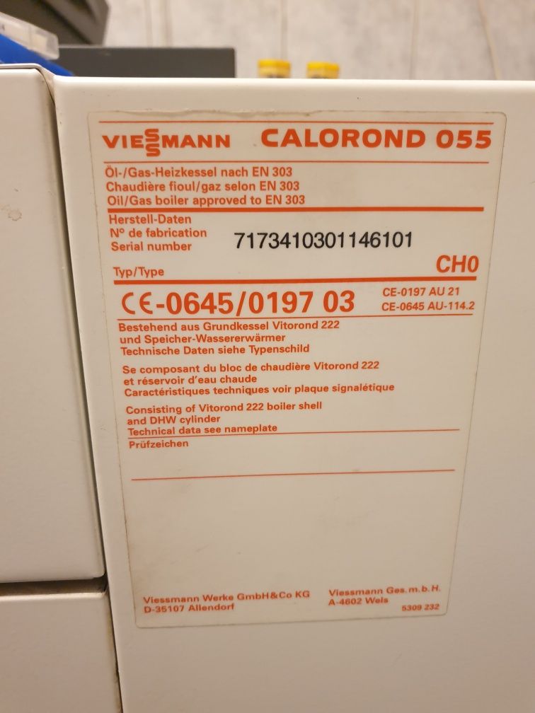 Piec olejowy Viesmann  Calotronic 200