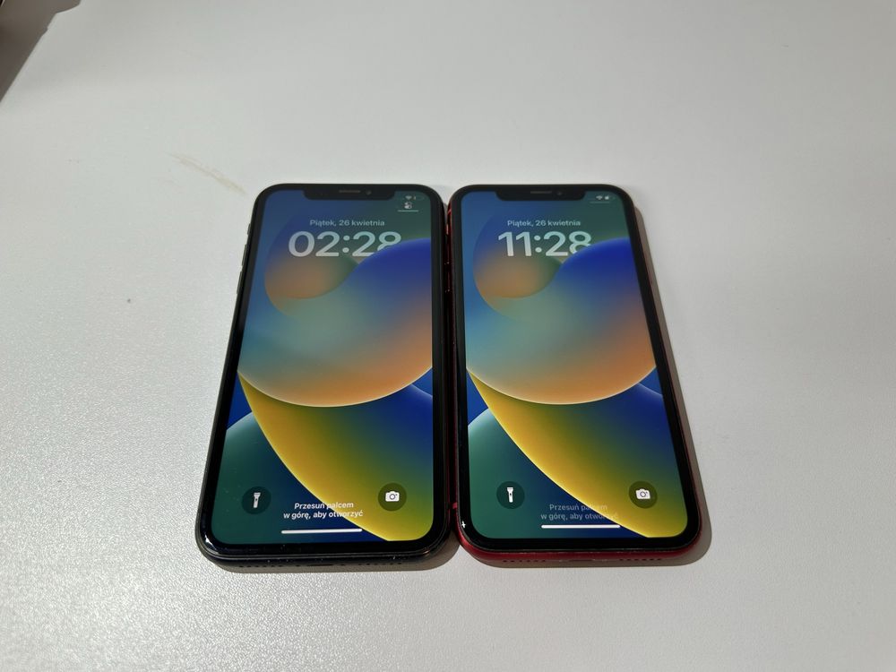 iPhone XR 128GB Czarny i Czerwony/ Stan bardzo dobry/Wrocław sklep/