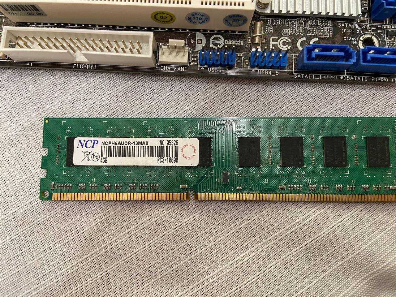 ASRock 960GM-GS3 FX + CPU + RAM
