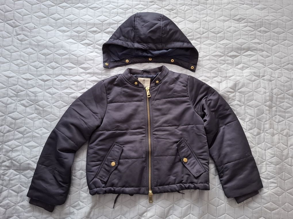 Kurtka dziewczęca na jesień H&M r. 140
