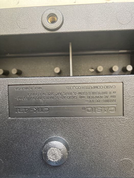 Keyboard Casio CTK-431 + futerał