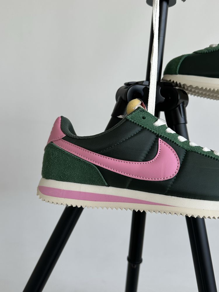 Nike Cortez Brown Cacao Wow Green Pink  Найк Кортез Женские