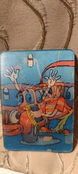 Переливные стерео календарики СССР