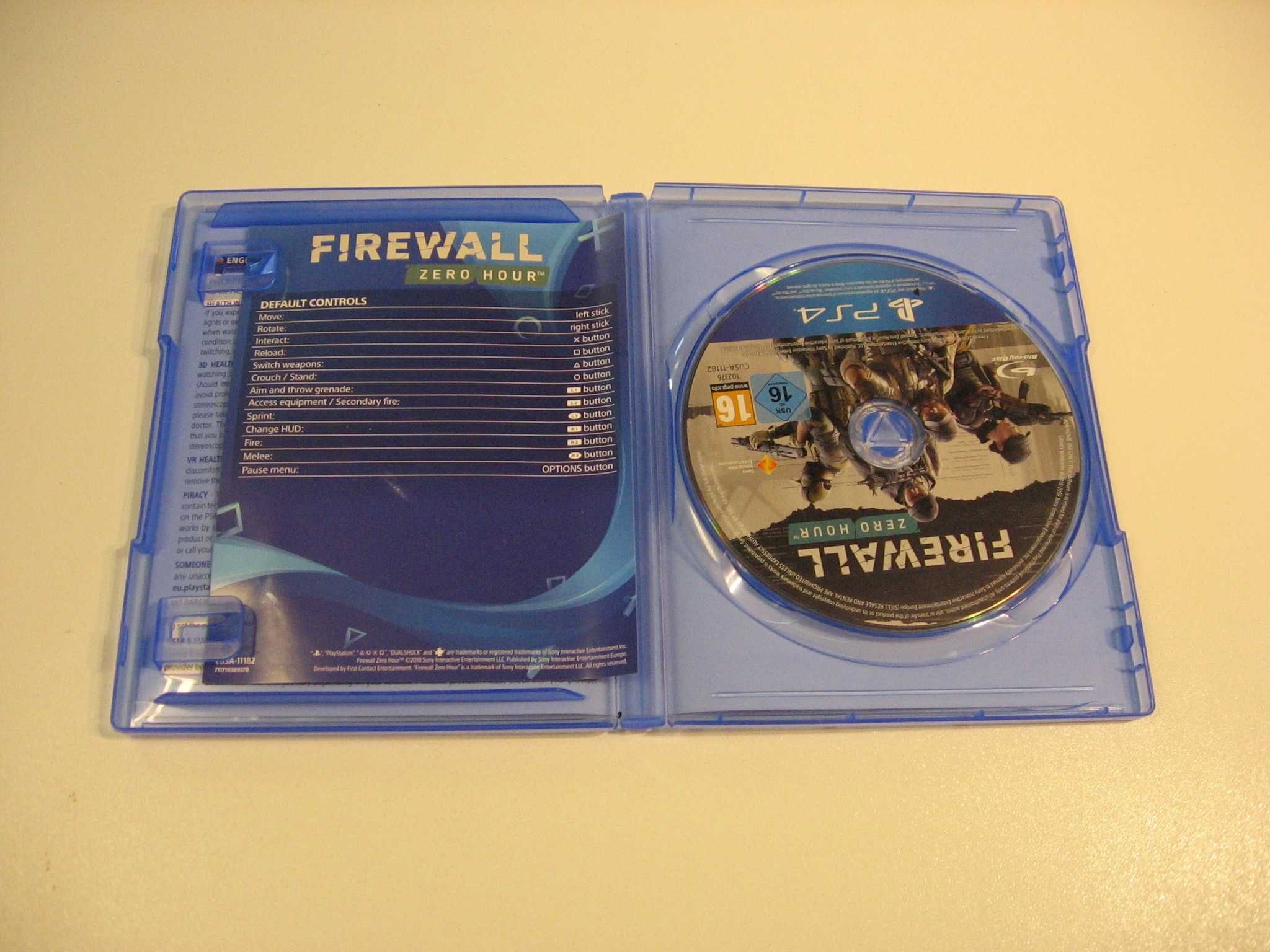 Firewall Zero Hour VR - GRA Ps4 - Opole 3803