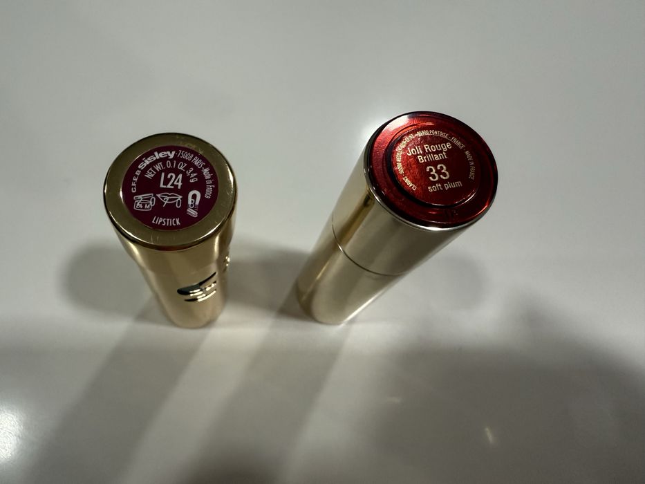 Batons Chanel, Dior , guerlien,clarins